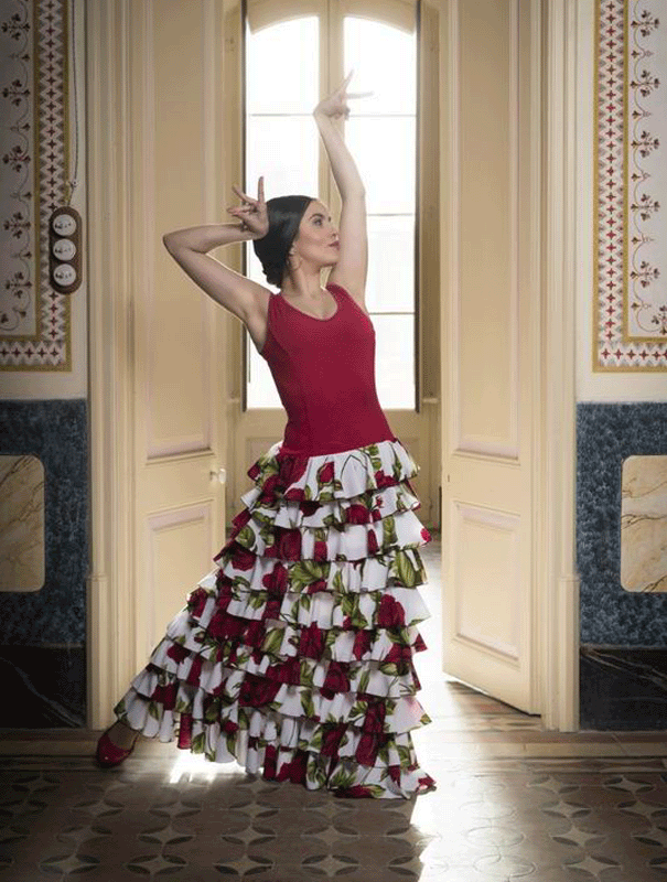 Robe pour la Danse Flamenco modèle Maggiore. Davedans